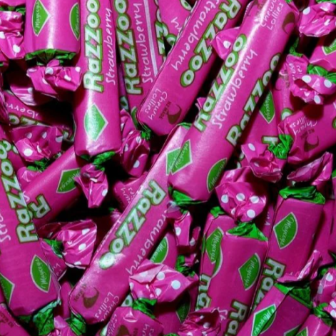 Strawberry Razzo's - 10 pieces